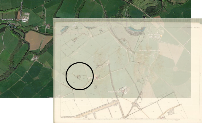 Mauchline then and now